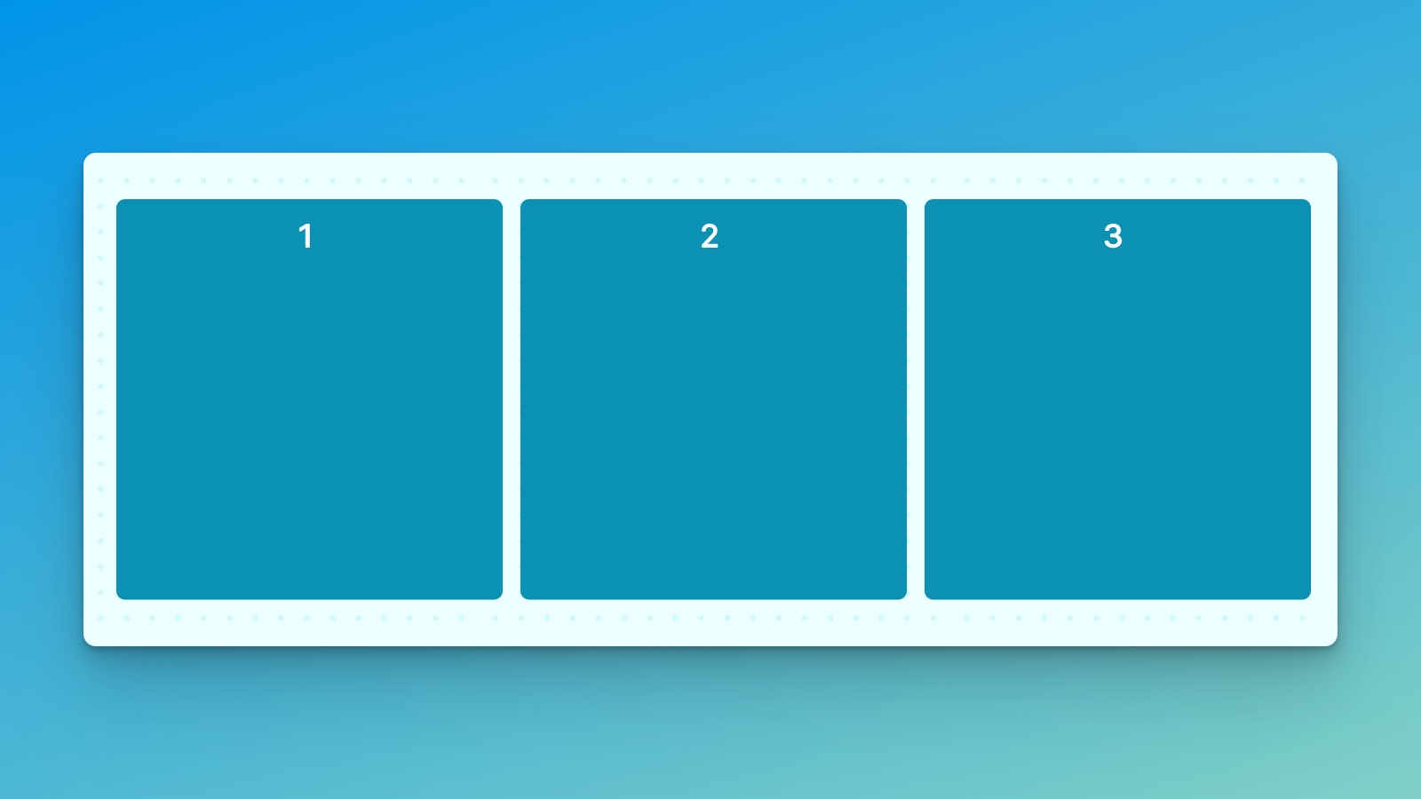 Items stretch example